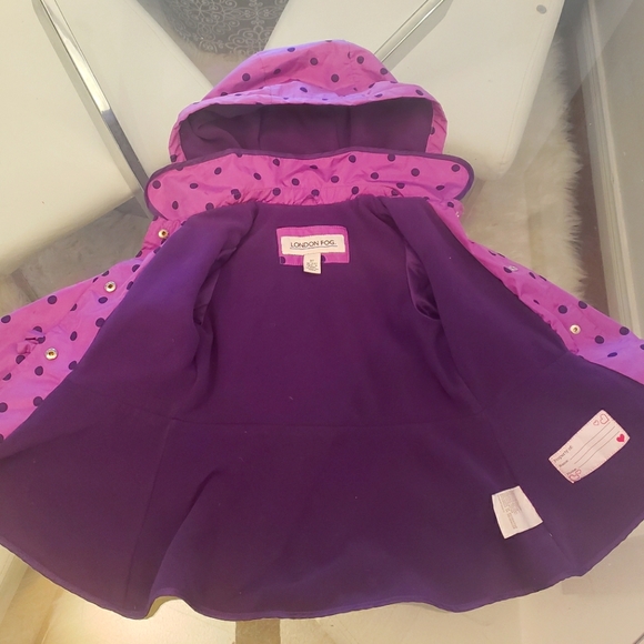 London Fog raincoat - 3T GIRLS - Picture 2 of 3